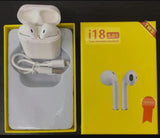 i18 with pop up window wireless earphone